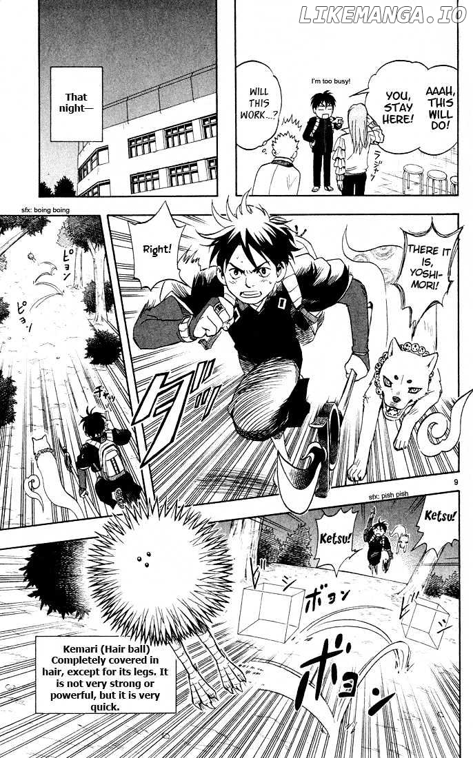 Kekkaishi chapter 7 - page 9