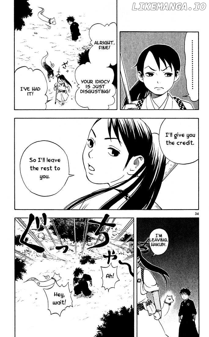 Kekkaishi chapter 2 - page 34