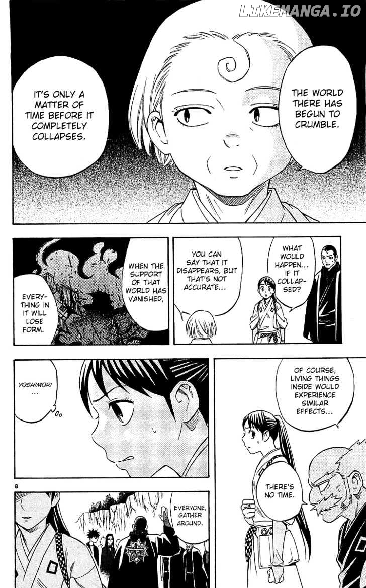 Kekkaishi chapter 114 - page 8