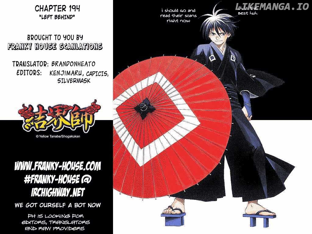 Kekkaishi chapter 194 - page 19