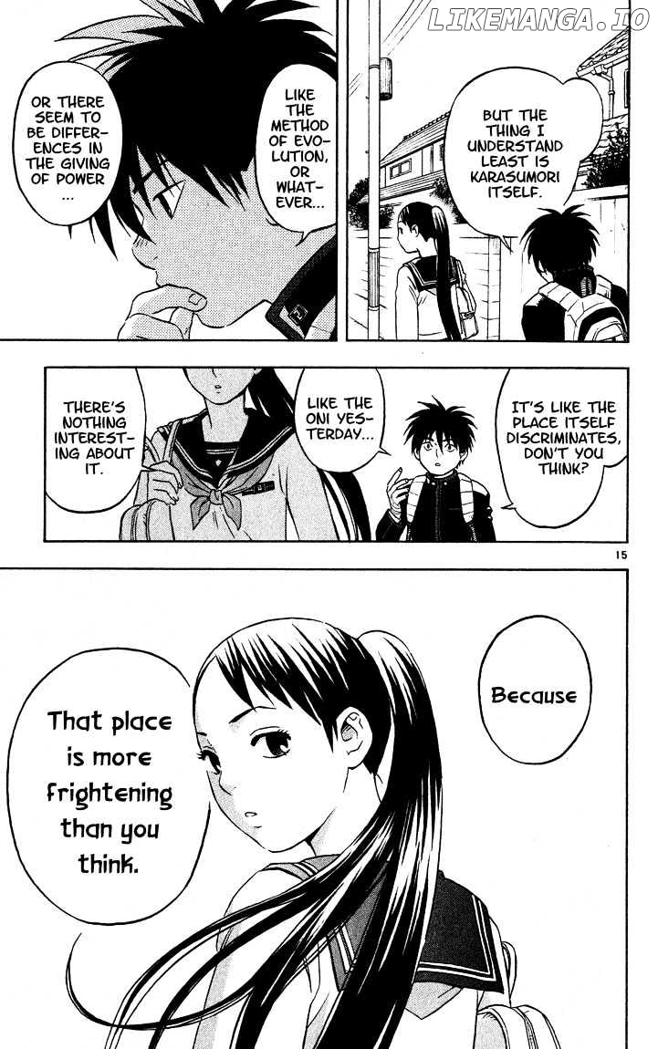 Kekkaishi chapter 14 - page 15