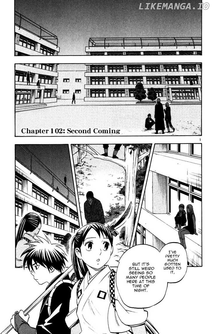 Kekkaishi chapter 102 - page 1