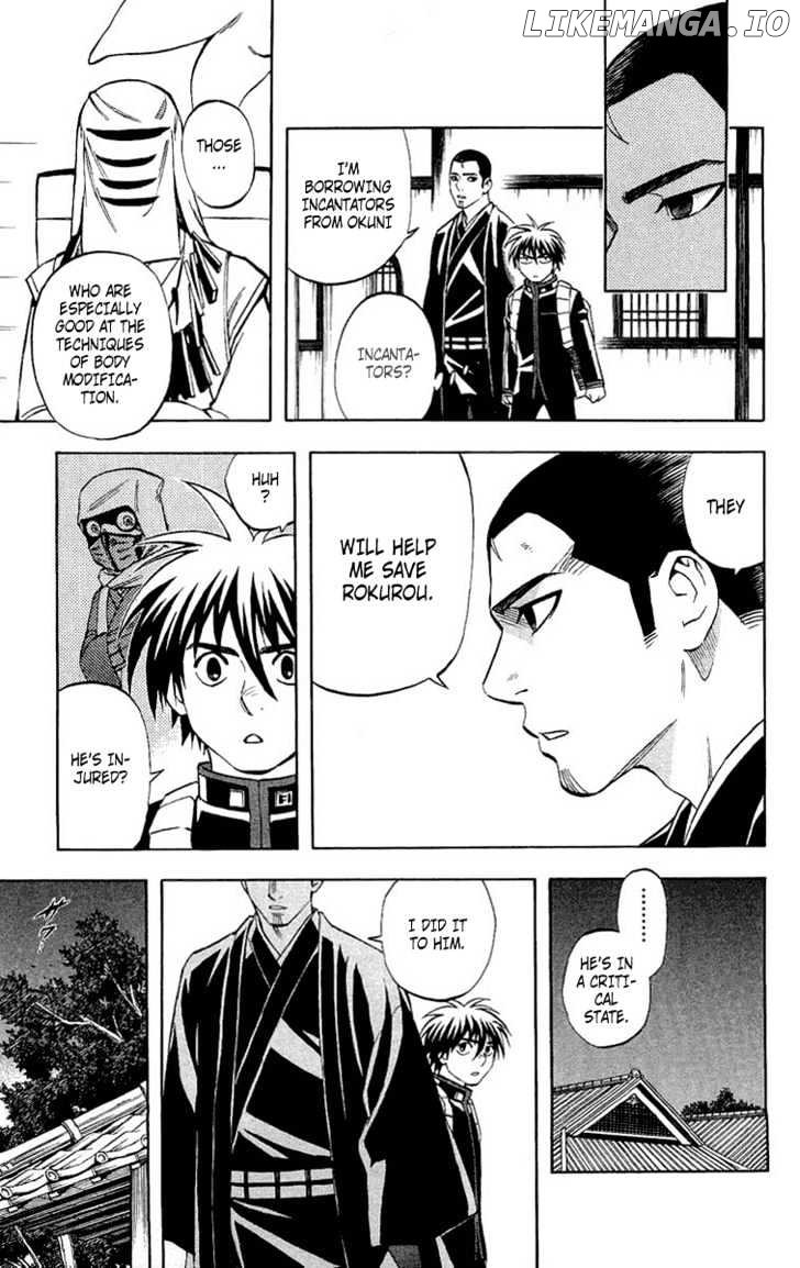 Kekkaishi chapter 193 - page 4