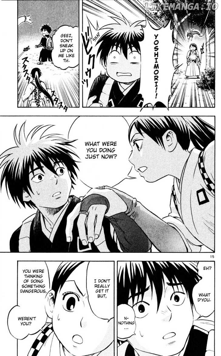 Kekkaishi chapter 42 - page 15