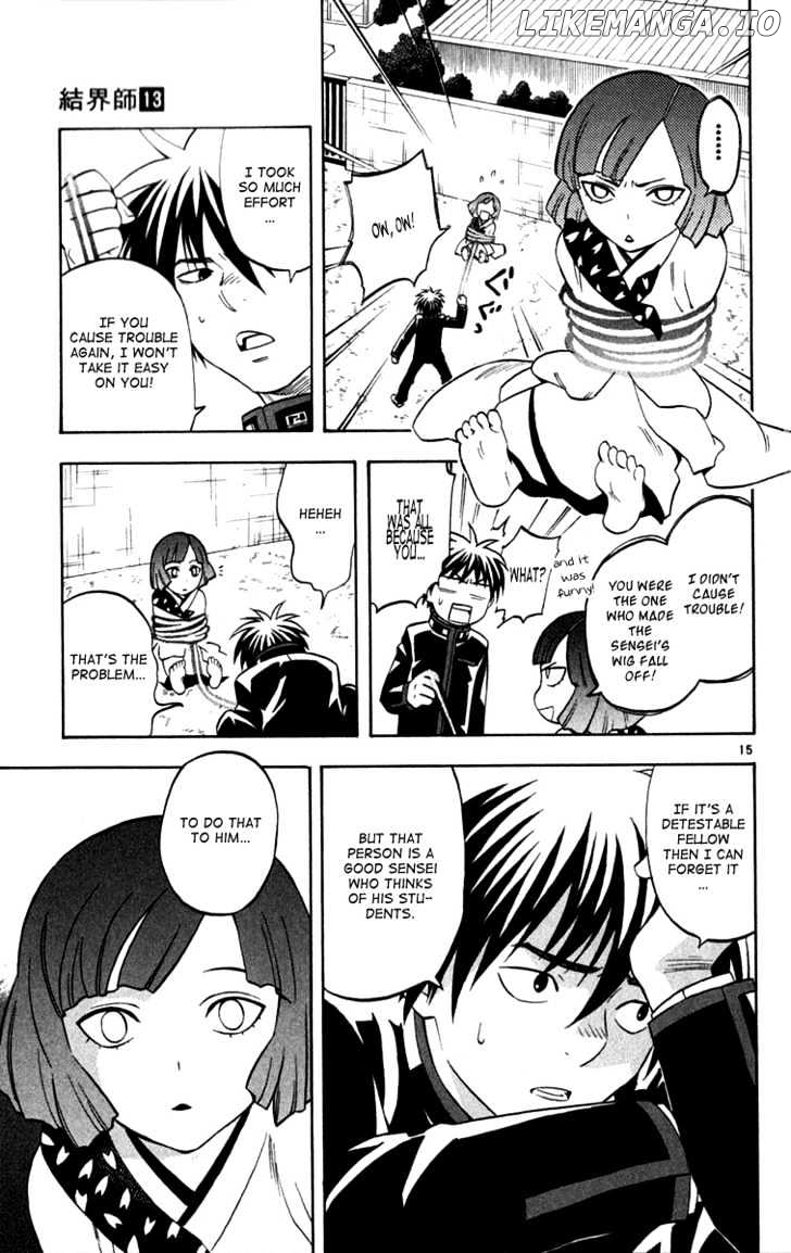 Kekkaishi chapter 123 - page 15