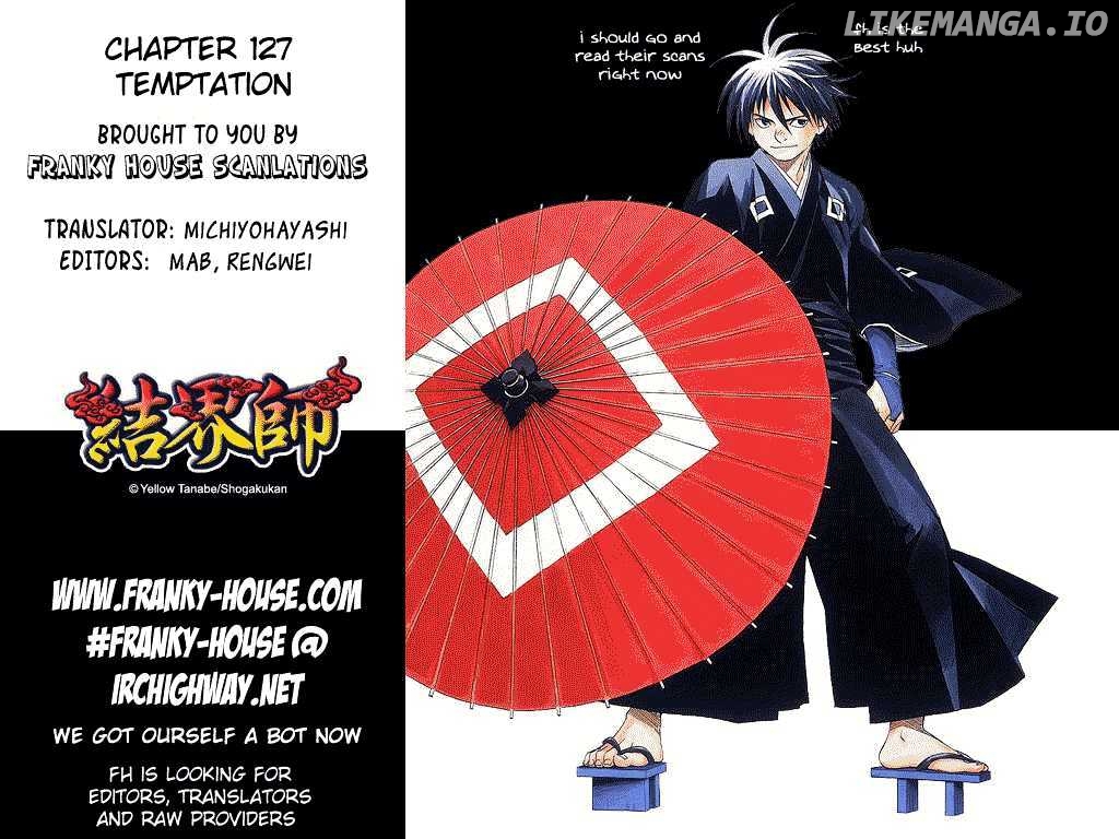 Kekkaishi chapter 127 - page 1