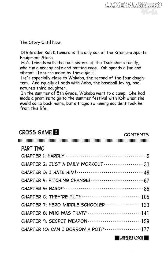 Cross Game chapter 11 - page 2