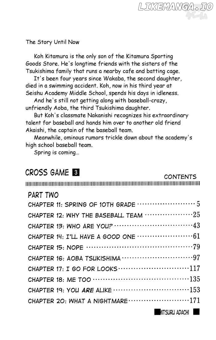 Cross Game chapter 21 - page 2