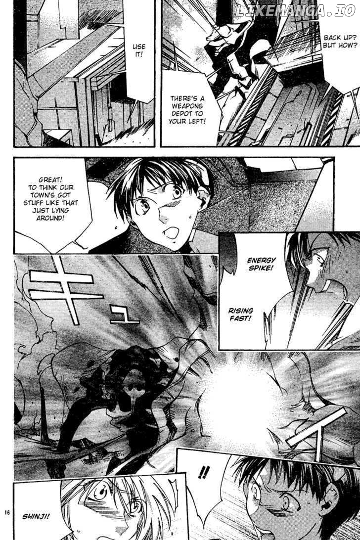 Neon Genesis Evangelion: Koutetsu no Girlfriend 2nd chapter 8 - page 17