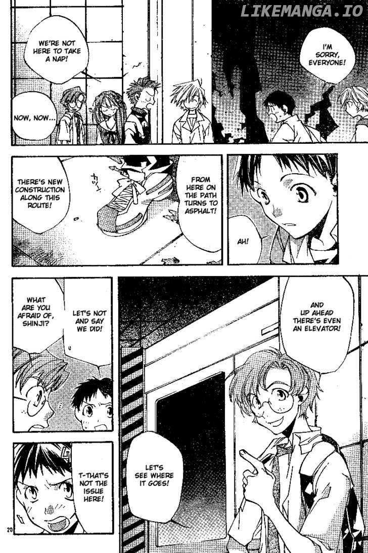 Neon Genesis Evangelion: Koutetsu no Girlfriend 2nd chapter 7 - page 20