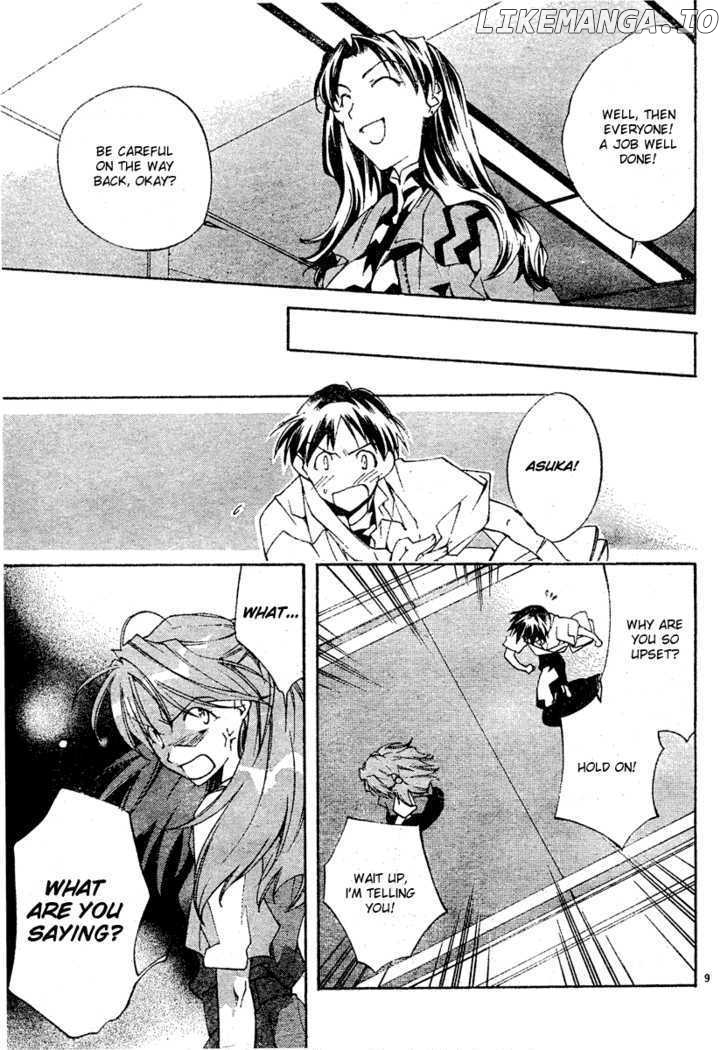 Neon Genesis Evangelion: Koutetsu no Girlfriend 2nd chapter 3 - page 9