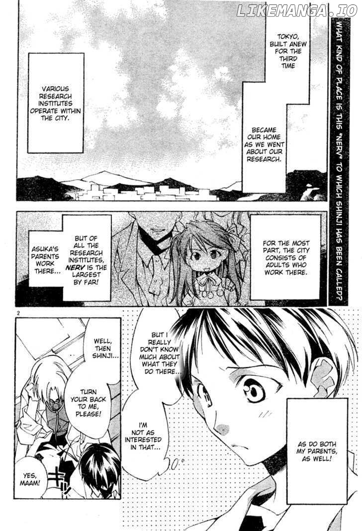 Neon Genesis Evangelion: Koutetsu no Girlfriend 2nd chapter 2 - page 2