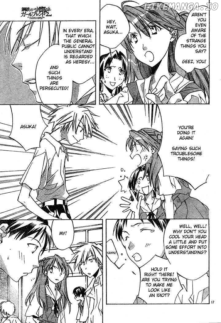 Neon Genesis Evangelion: Koutetsu no Girlfriend 2nd chapter 1 - page 20