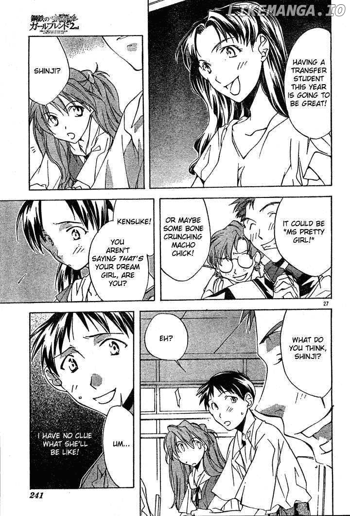 Neon Genesis Evangelion: Koutetsu no Girlfriend 2nd chapter 1 - page 30