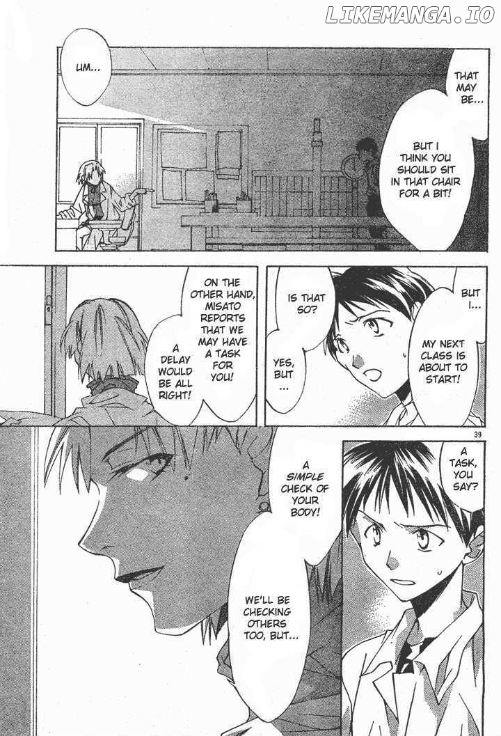 Neon Genesis Evangelion: Koutetsu no Girlfriend 2nd chapter 1 - page 42