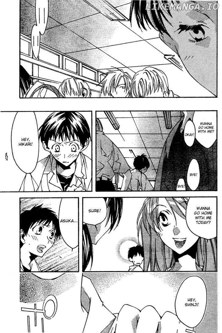 Neon Genesis Evangelion: Koutetsu no Girlfriend 2nd chapter 12 - page 13