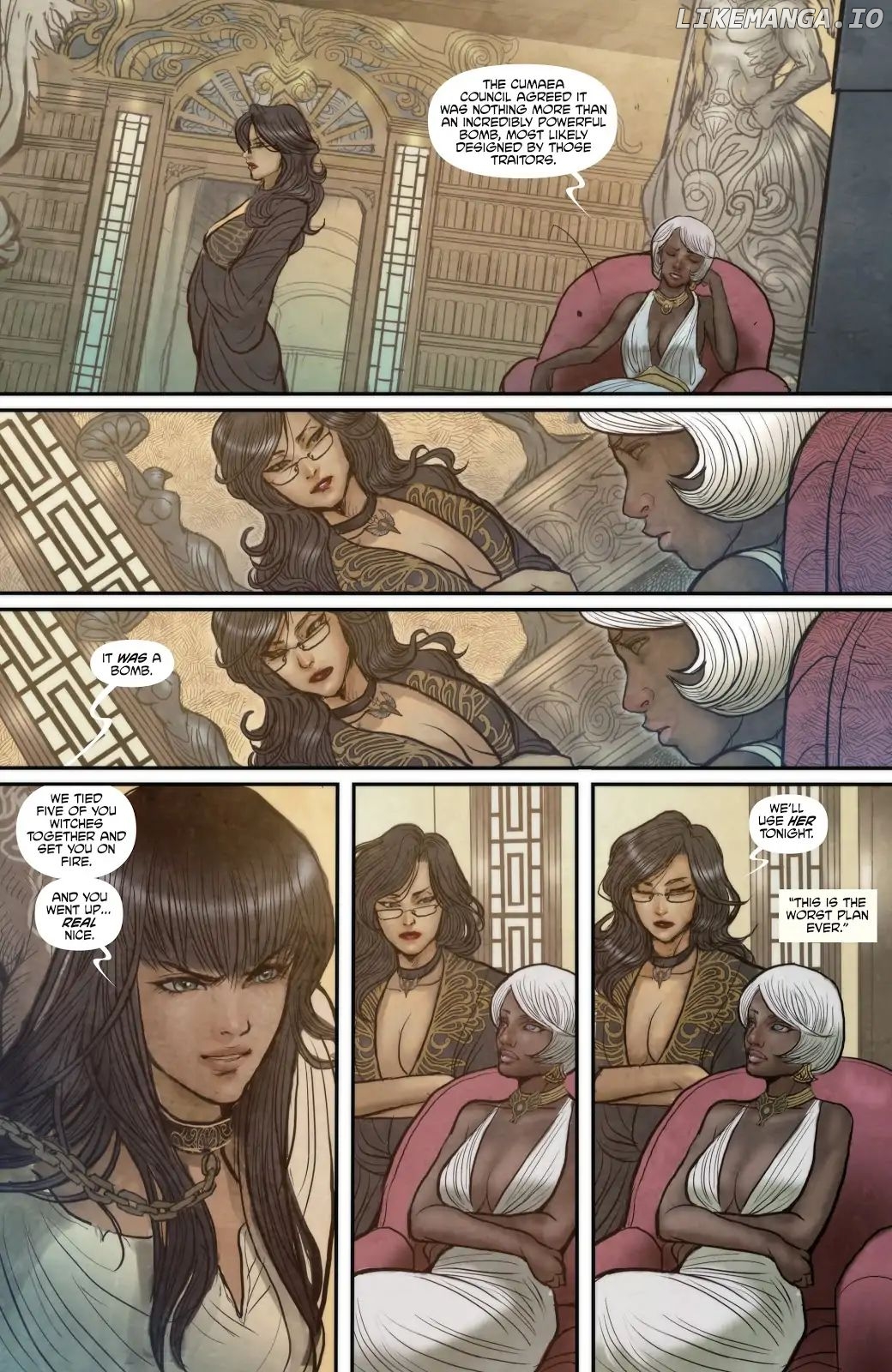 Monstress chapter 1 - page 12