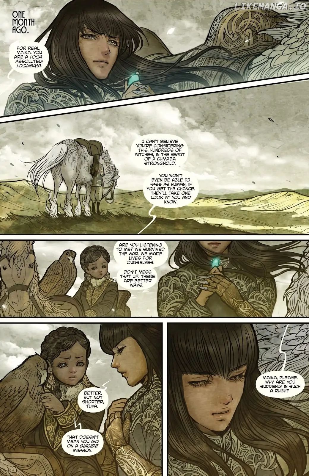 Monstress chapter 1 - page 13