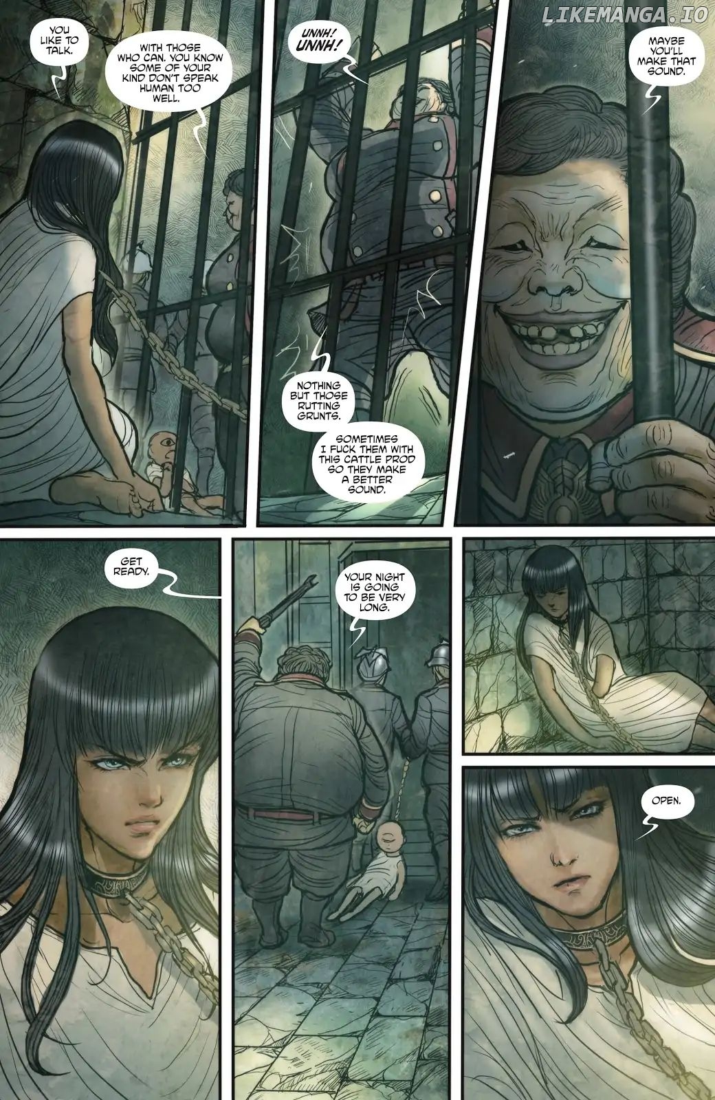 Monstress chapter 1 - page 17