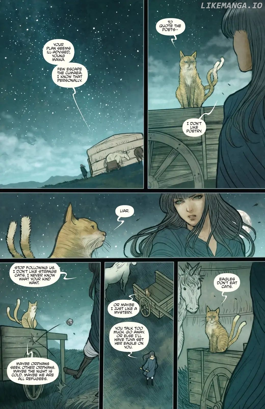 Monstress chapter 1 - page 19