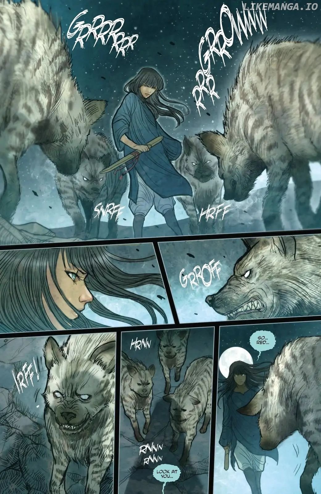 Monstress chapter 1 - page 21