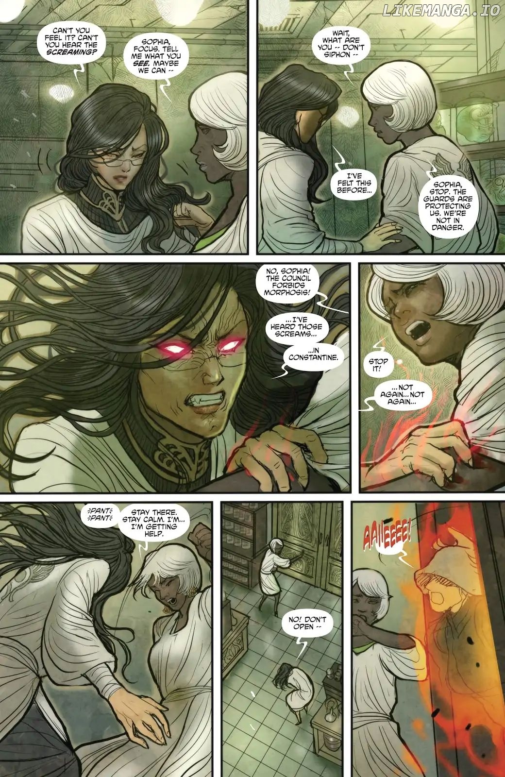 Monstress chapter 1 - page 35