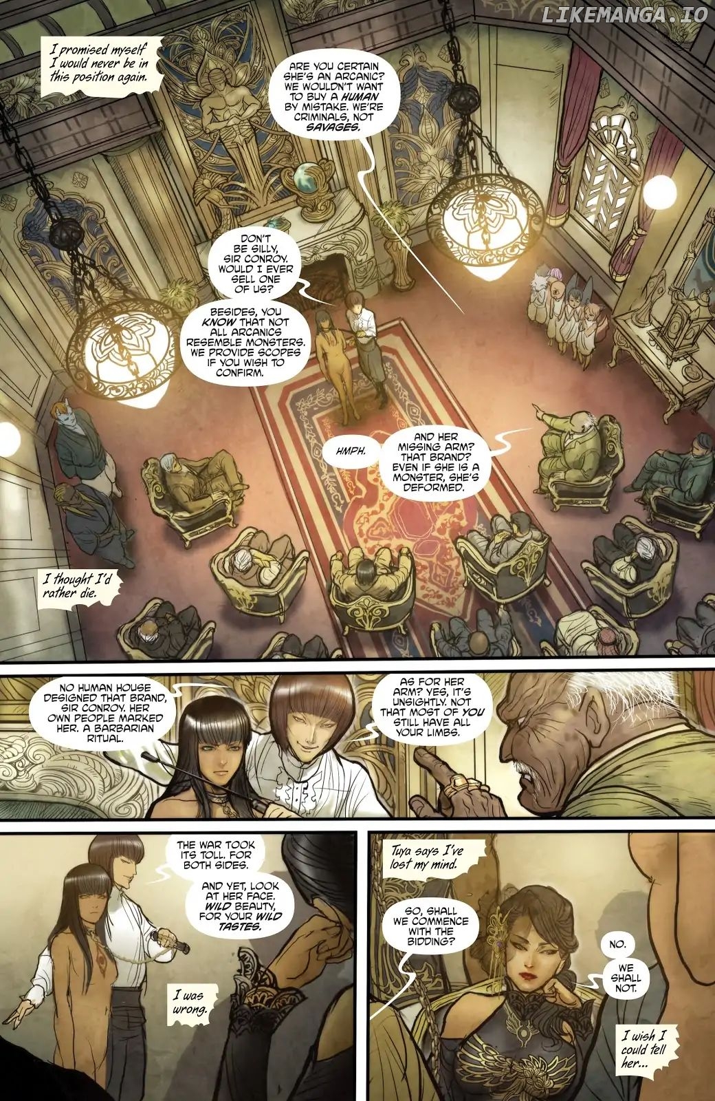 Monstress chapter 1 - page 4