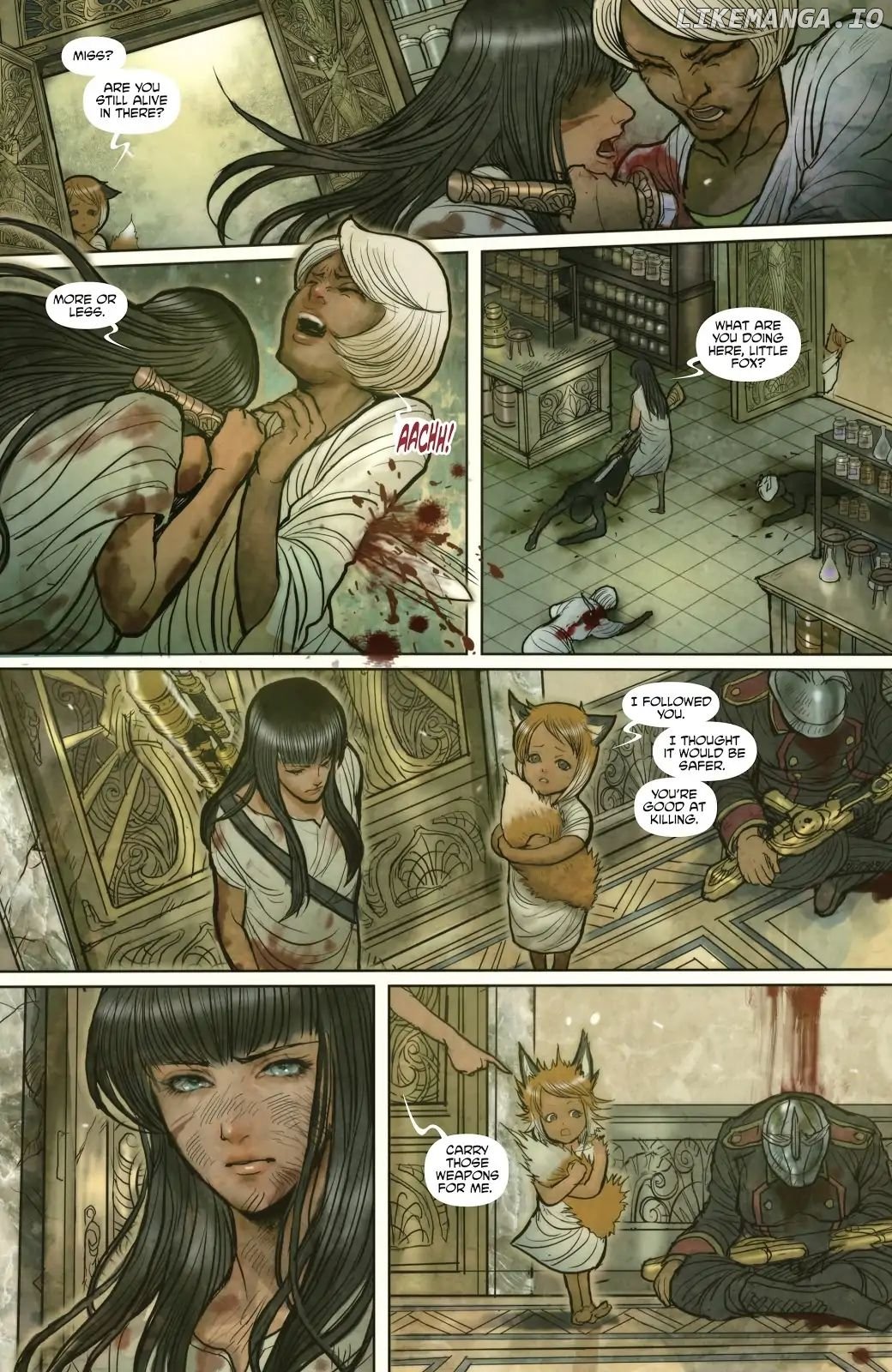 Monstress chapter 1 - page 41