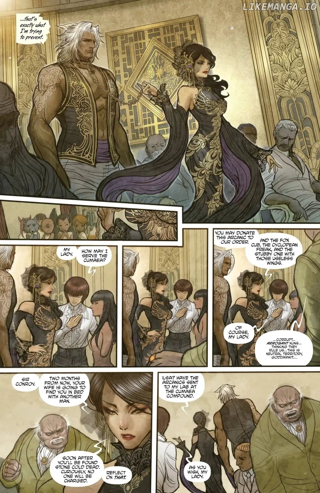 Monstress chapter 1 - page 5