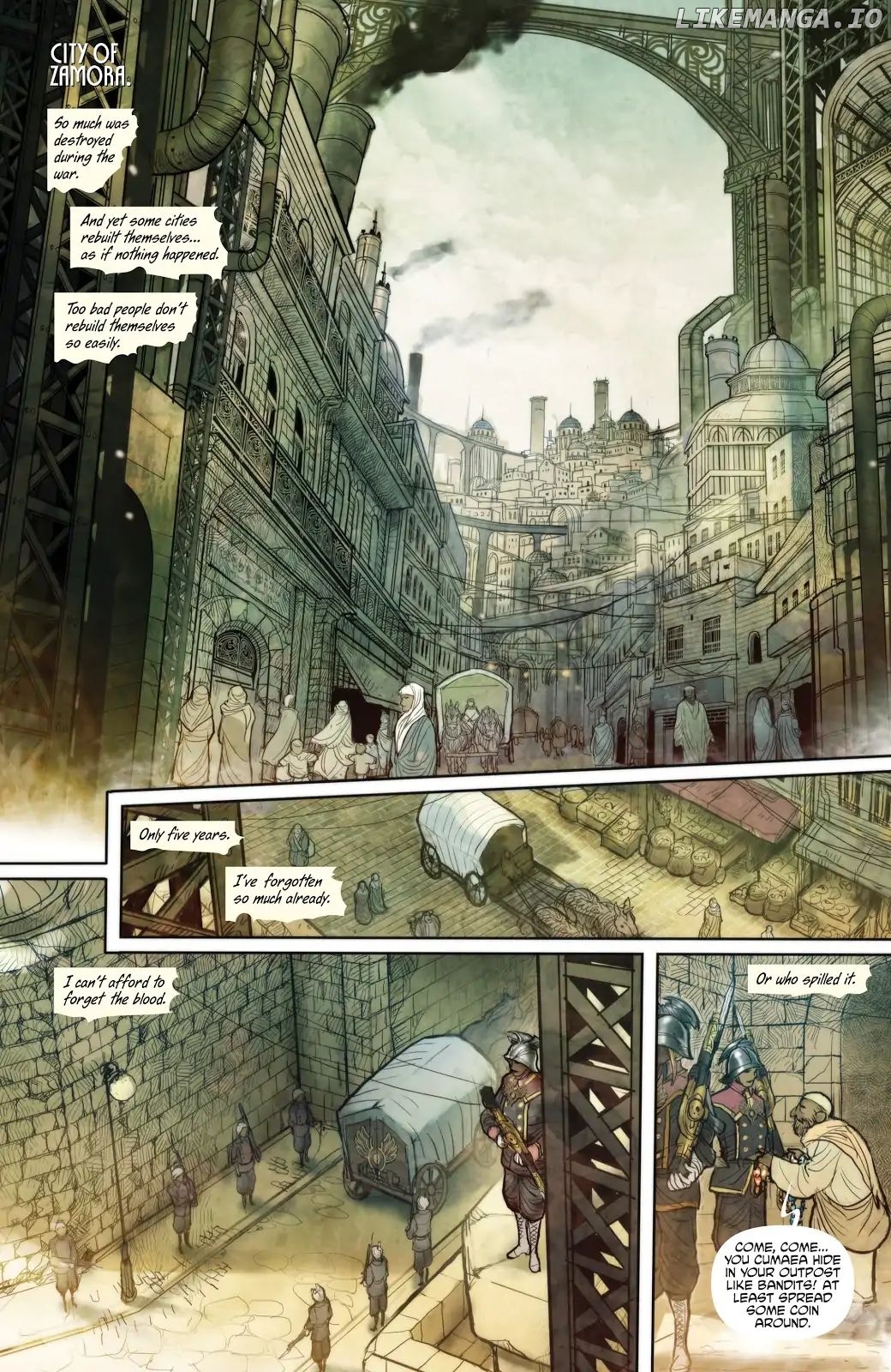 Monstress chapter 1 - page 6