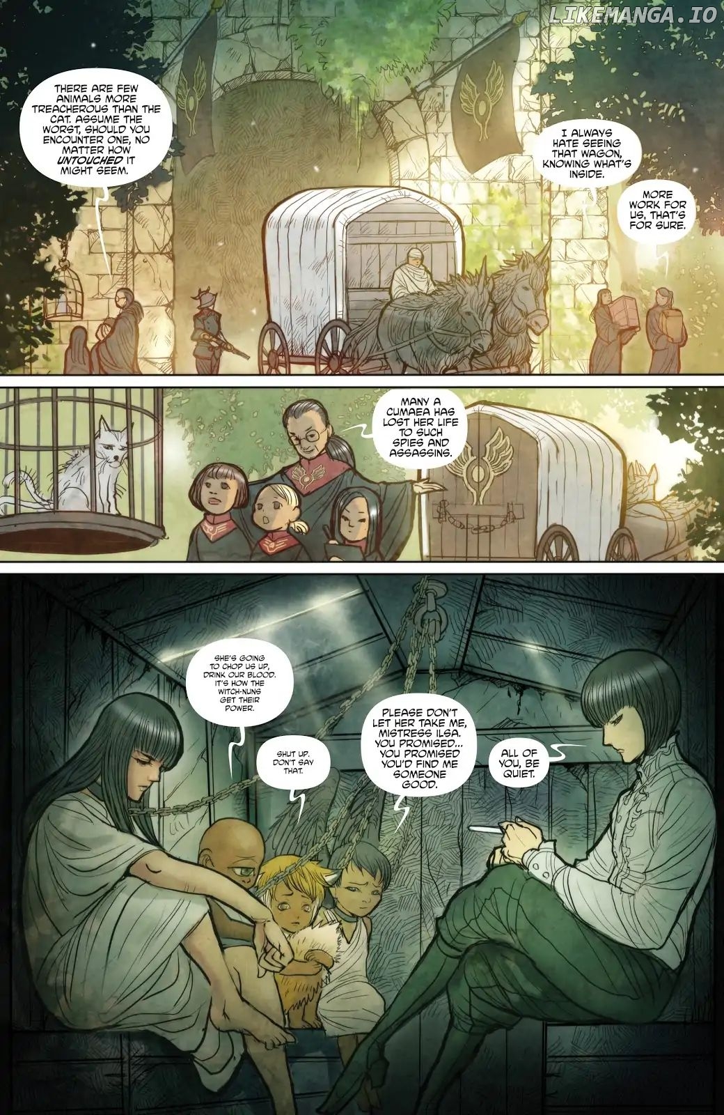 Monstress chapter 1 - page 7