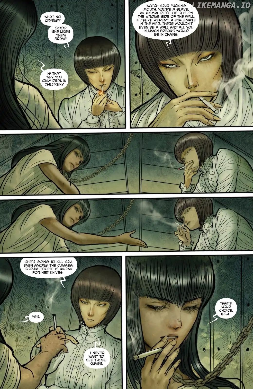 Monstress chapter 1 - page 8