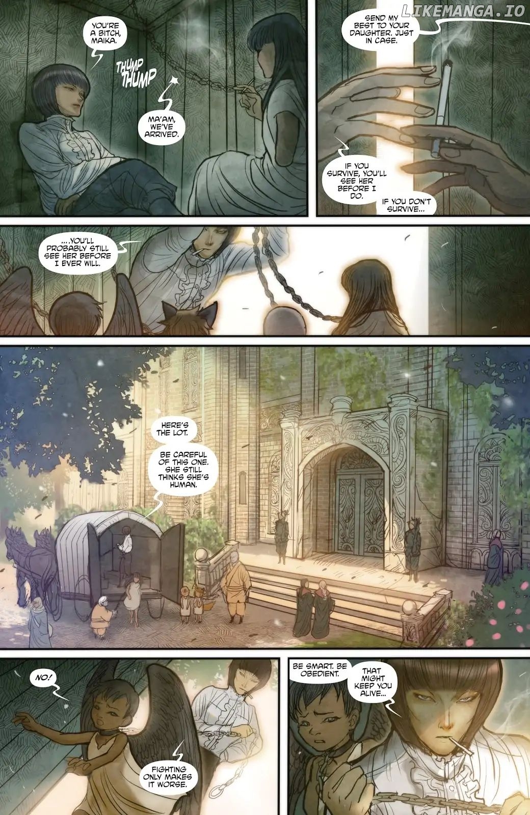 Monstress chapter 1 - page 9