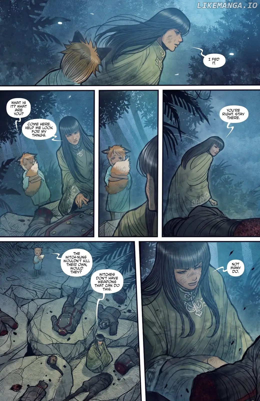 Monstress chapter 4 - page 22