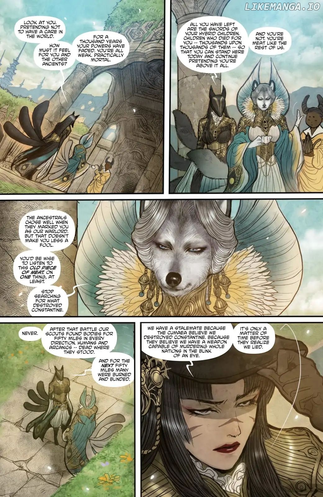 Monstress chapter 4 - page 6