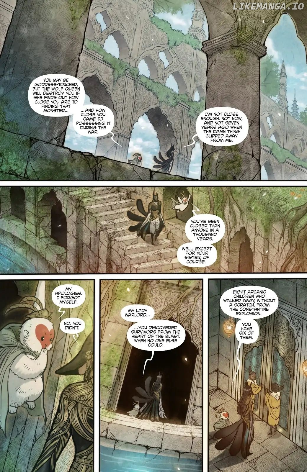 Monstress chapter 4 - page 8