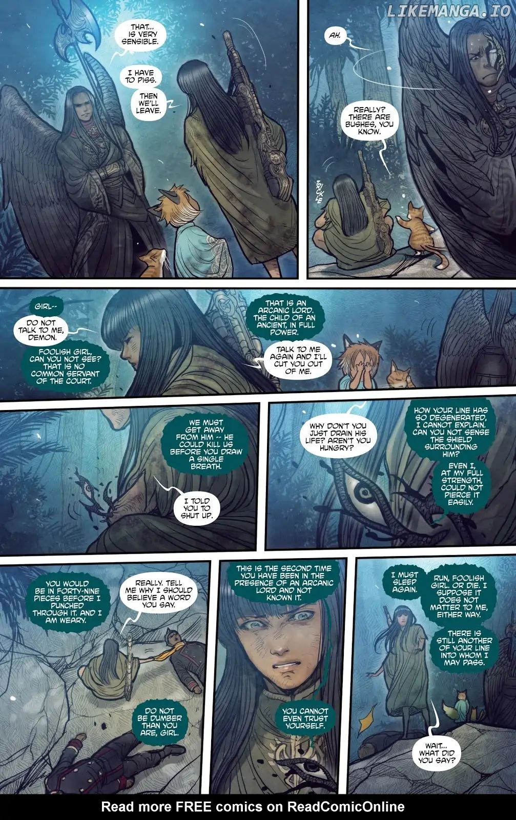 Monstress chapter 5 - page 10