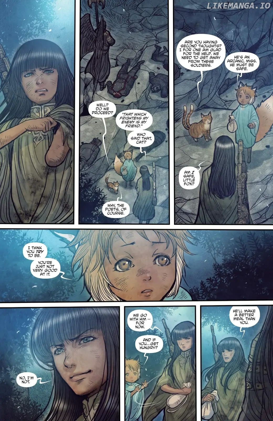 Monstress chapter 5 - page 11