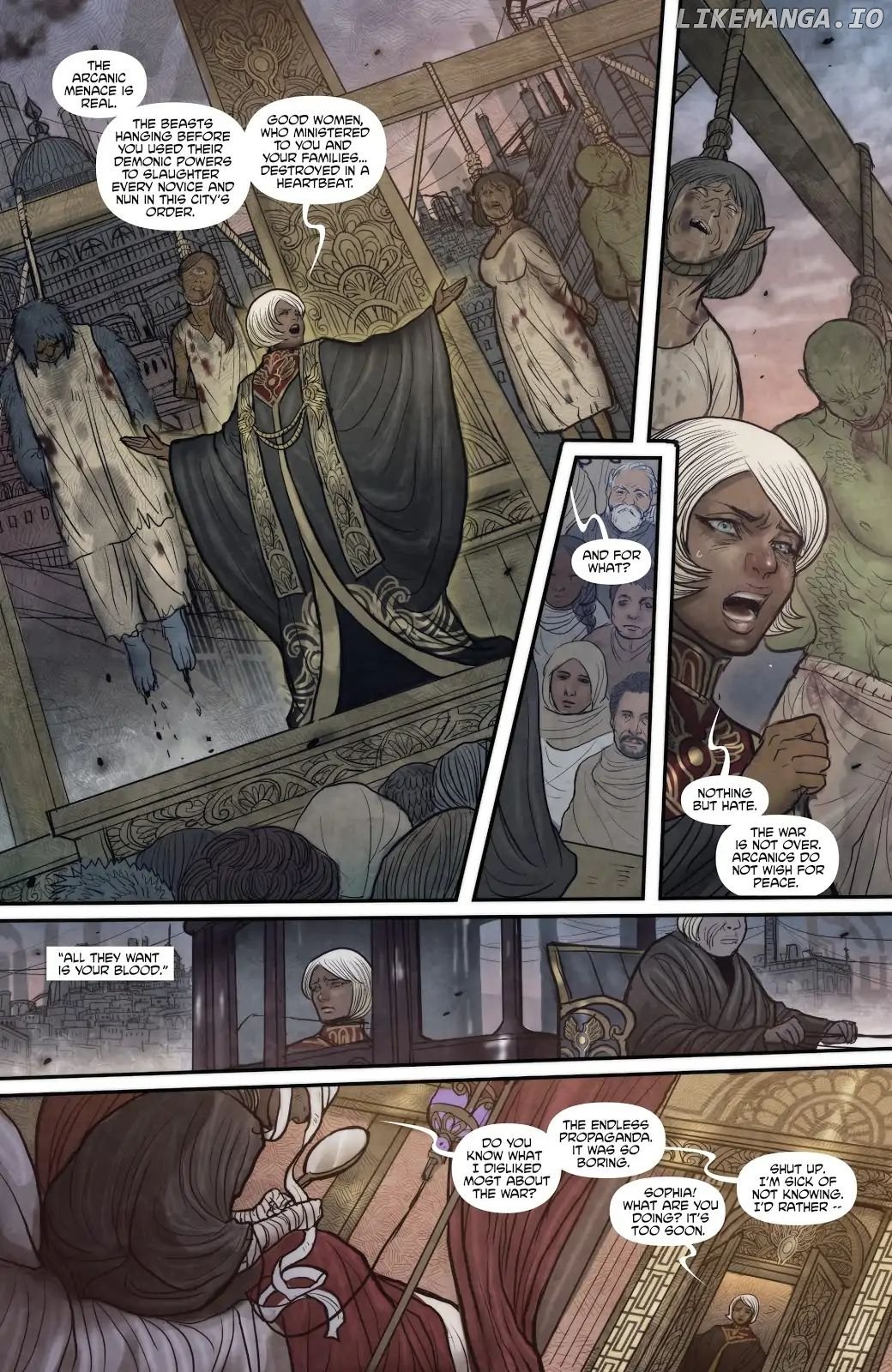 Monstress chapter 5 - page 12