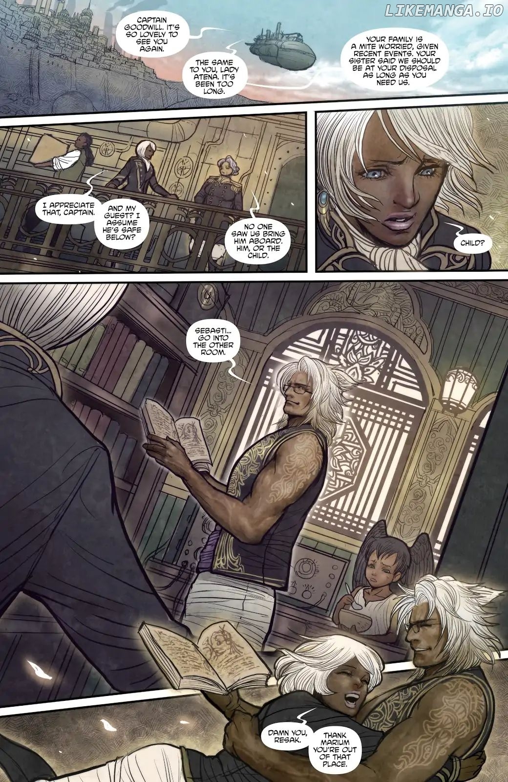 Monstress chapter 5 - page 14