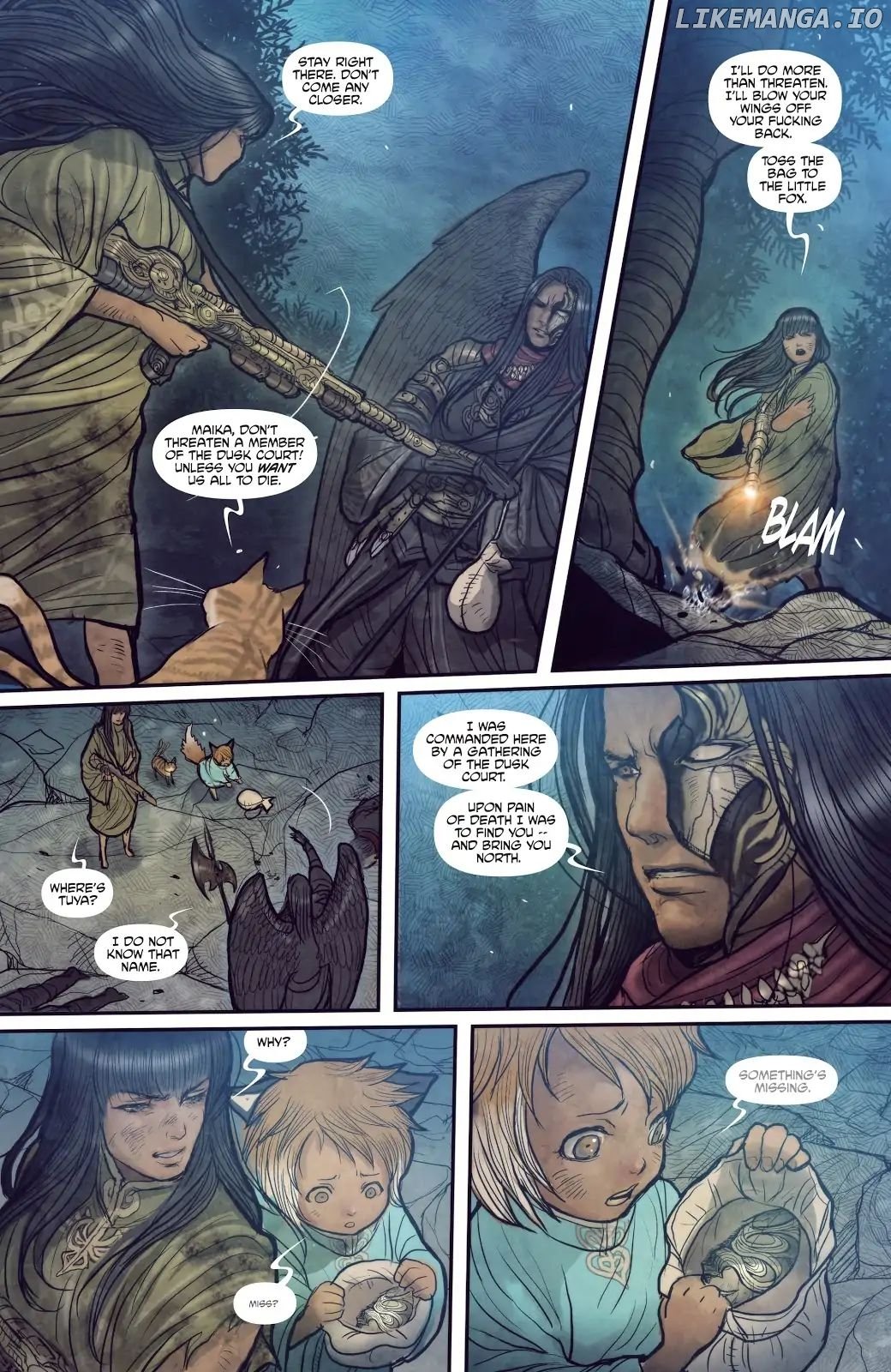 Monstress chapter 5 - page 7