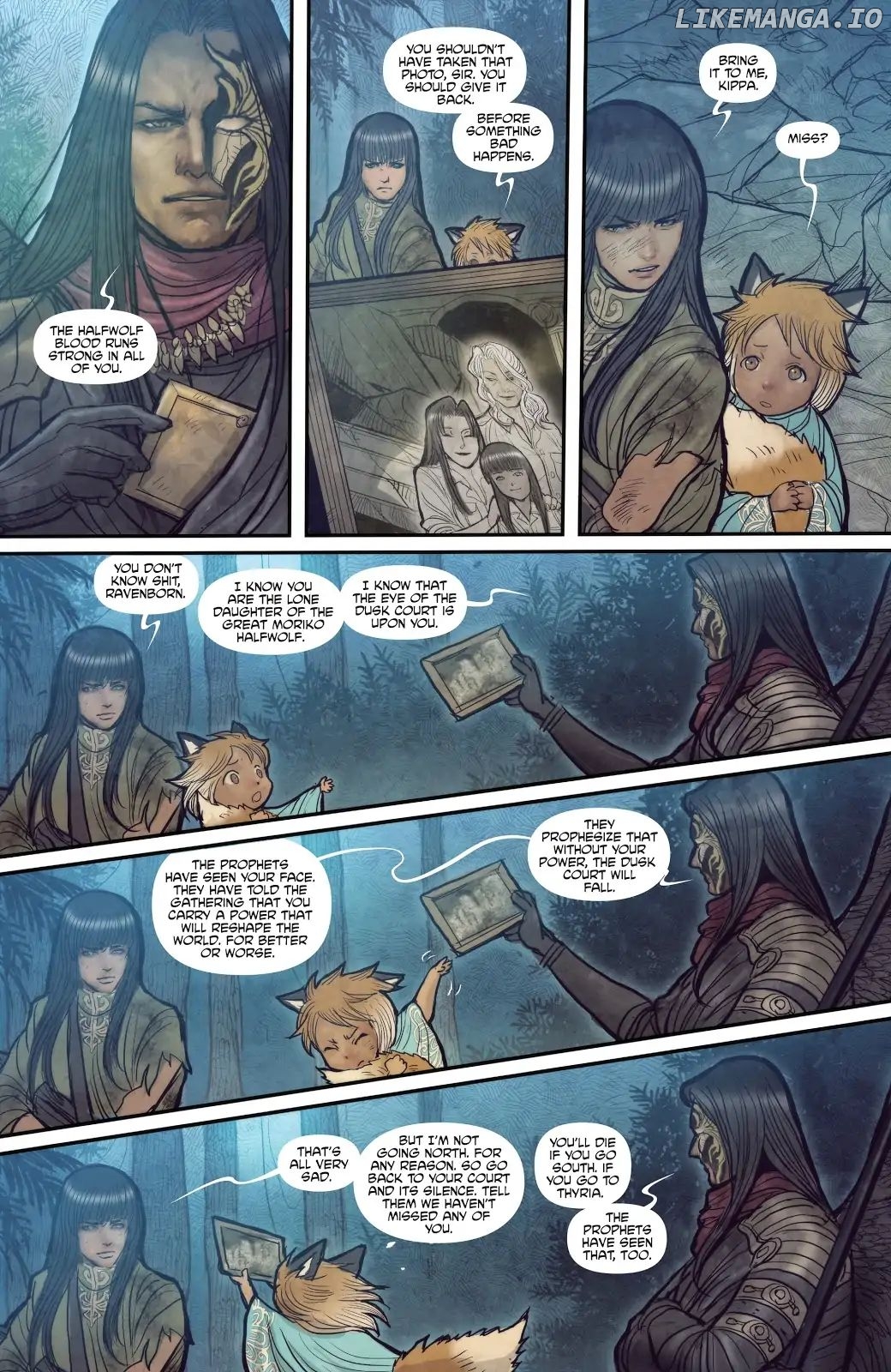 Monstress chapter 5 - page 8