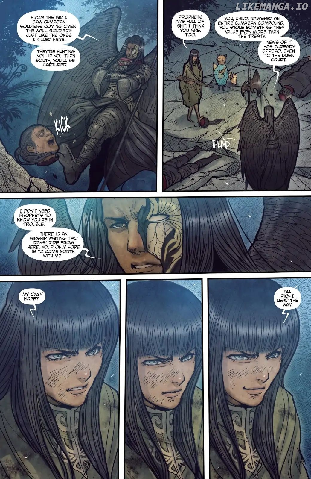 Monstress chapter 5 - page 9