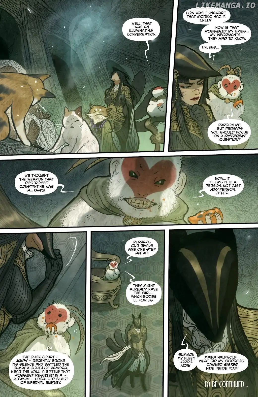 Monstress chapter 7 - page 27