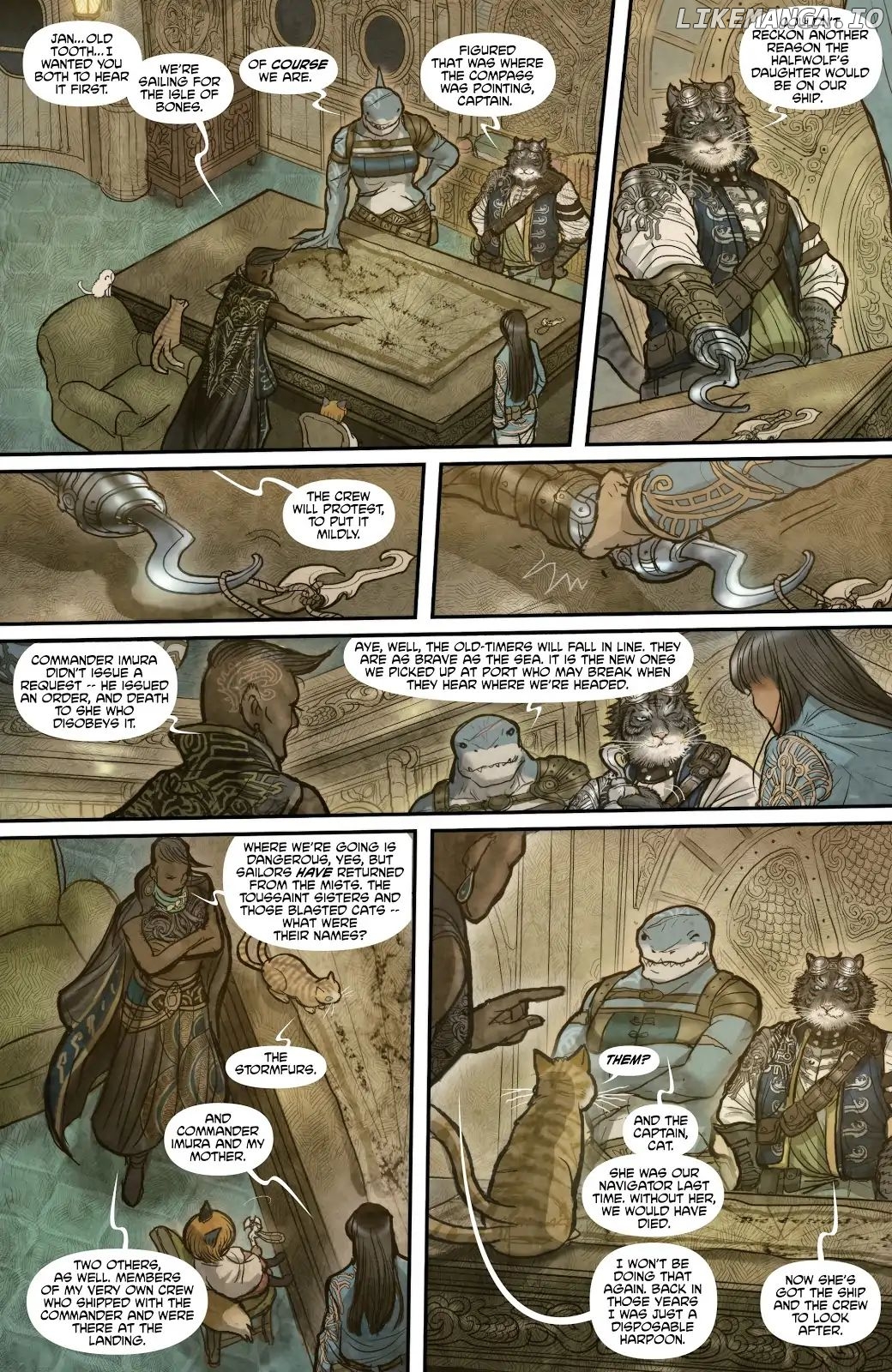 Monstress chapter 8 - page 11