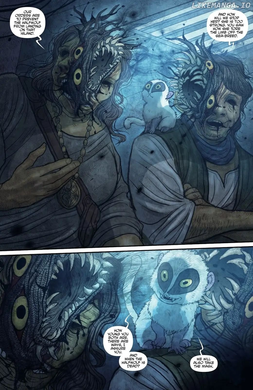 Monstress chapter 8 - page 14