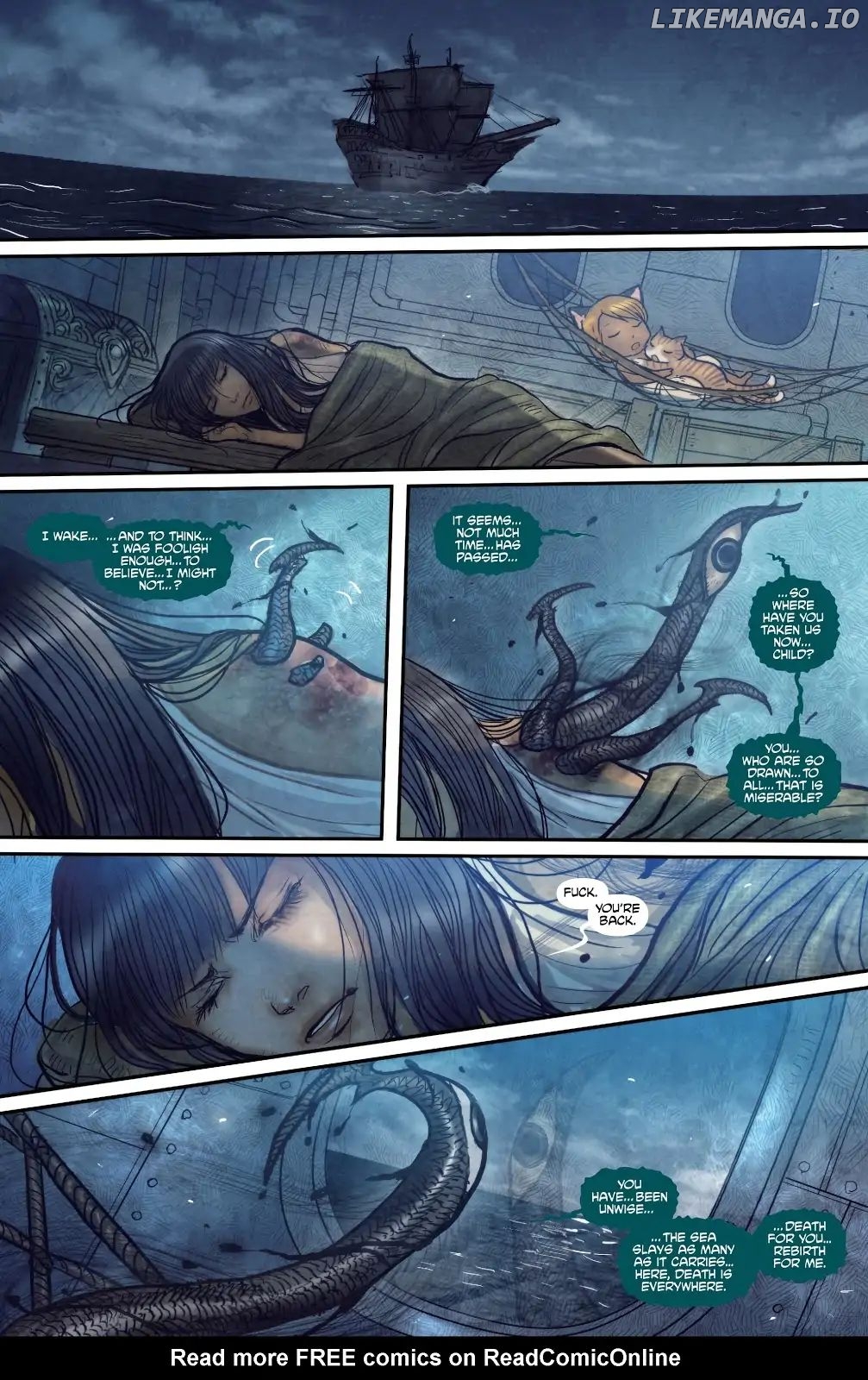 Monstress chapter 8 - page 15