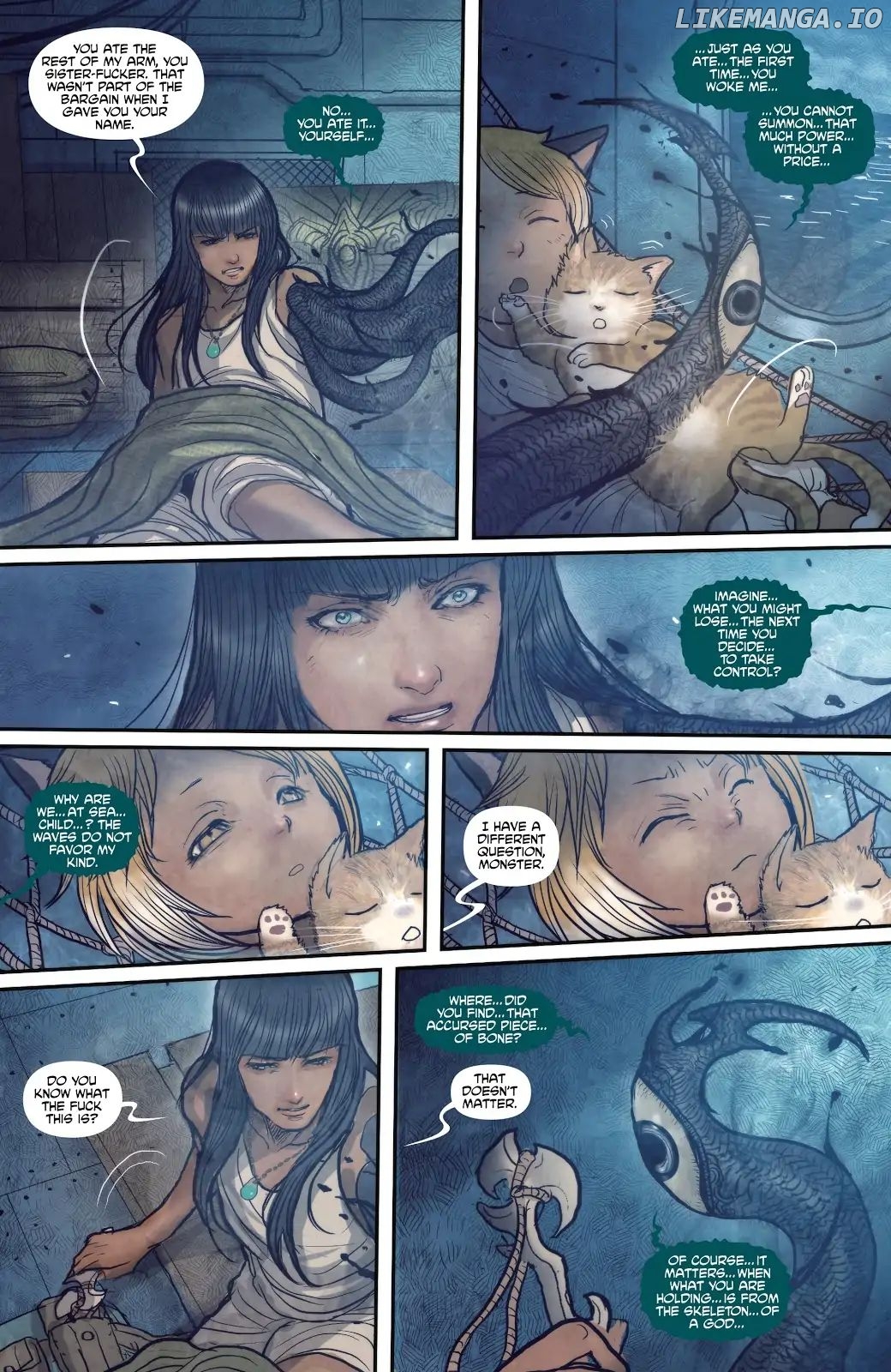 Monstress chapter 8 - page 16