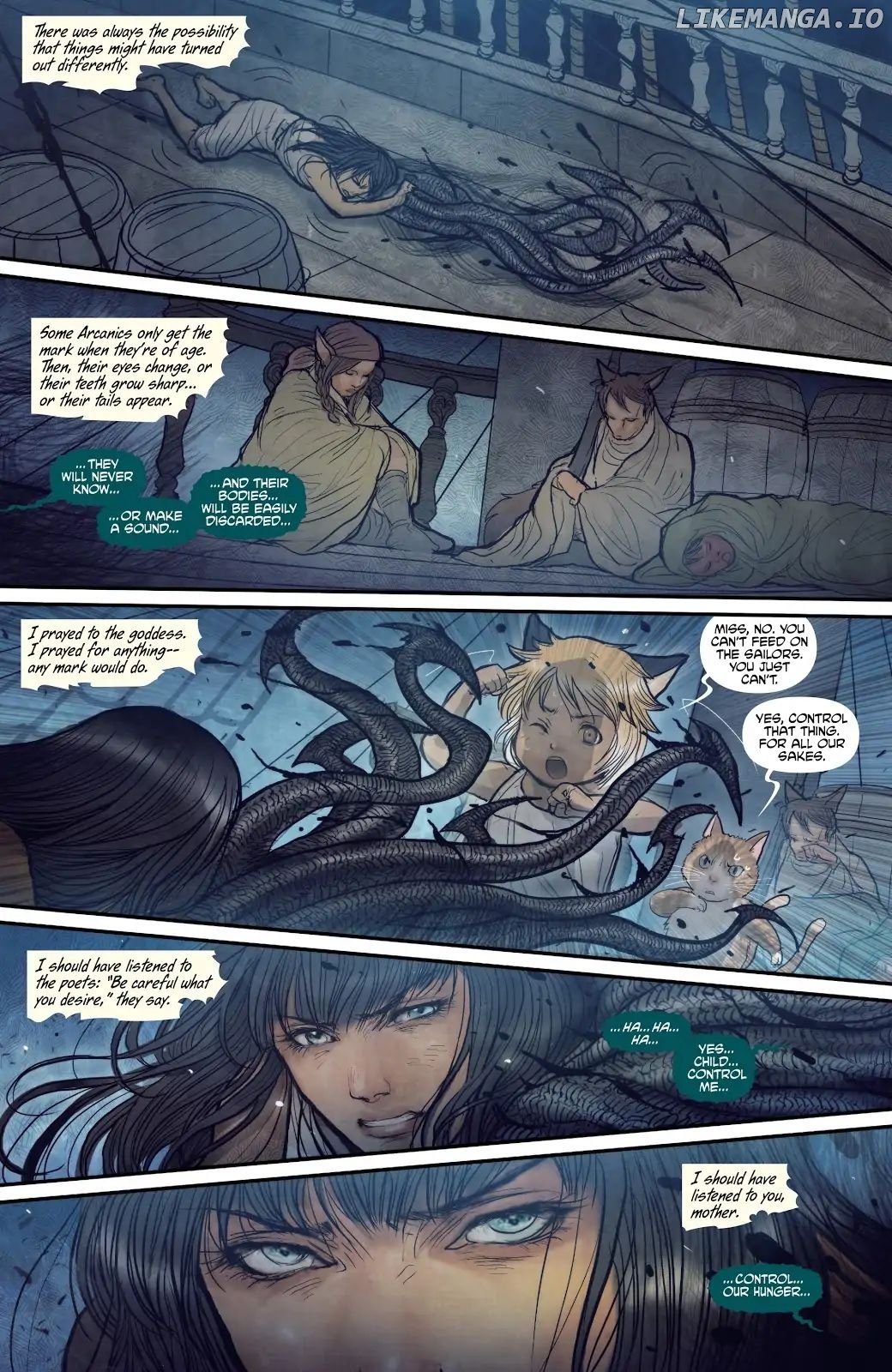 Monstress chapter 8 - page 18