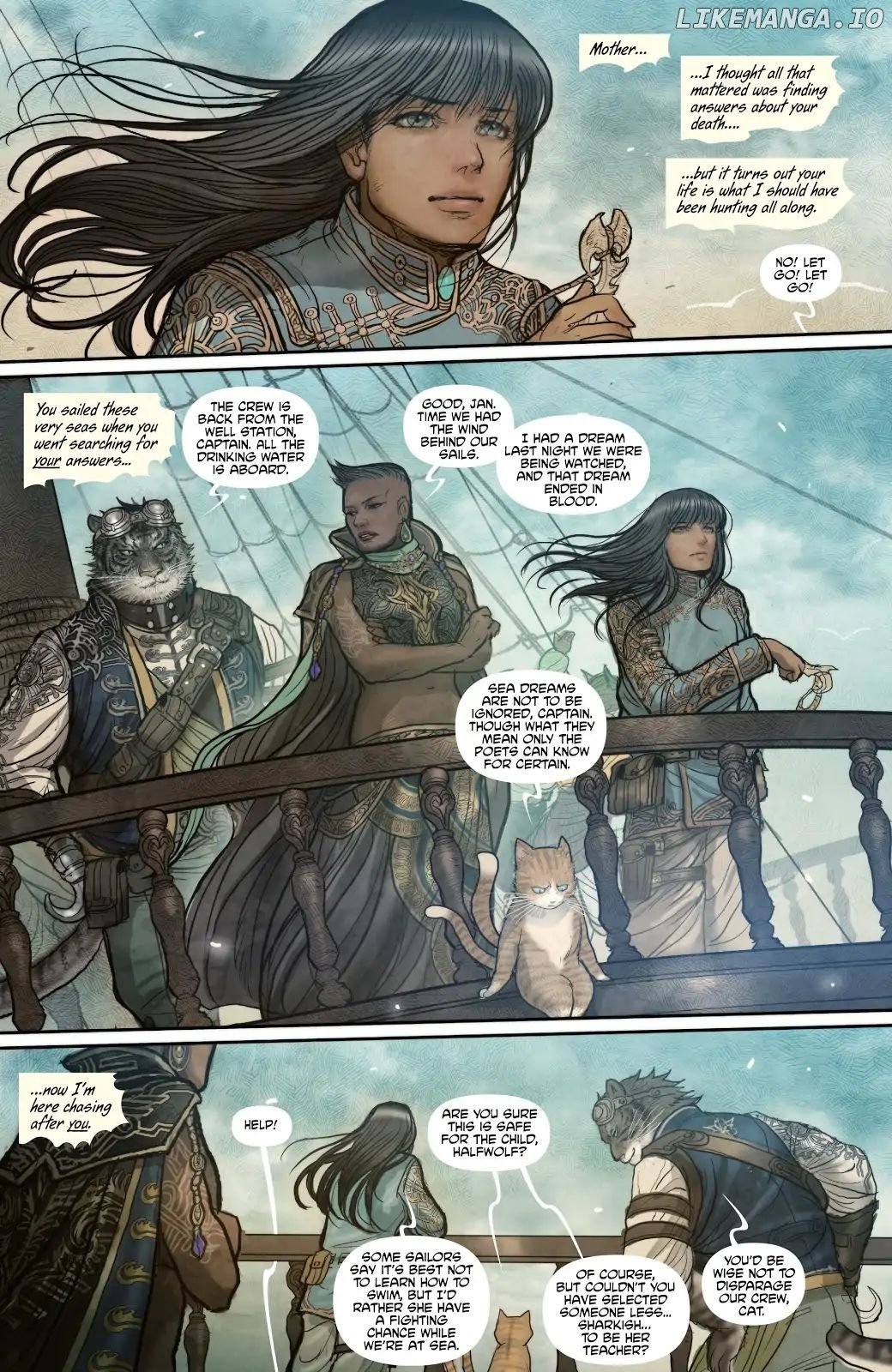 Monstress chapter 8 - page 3